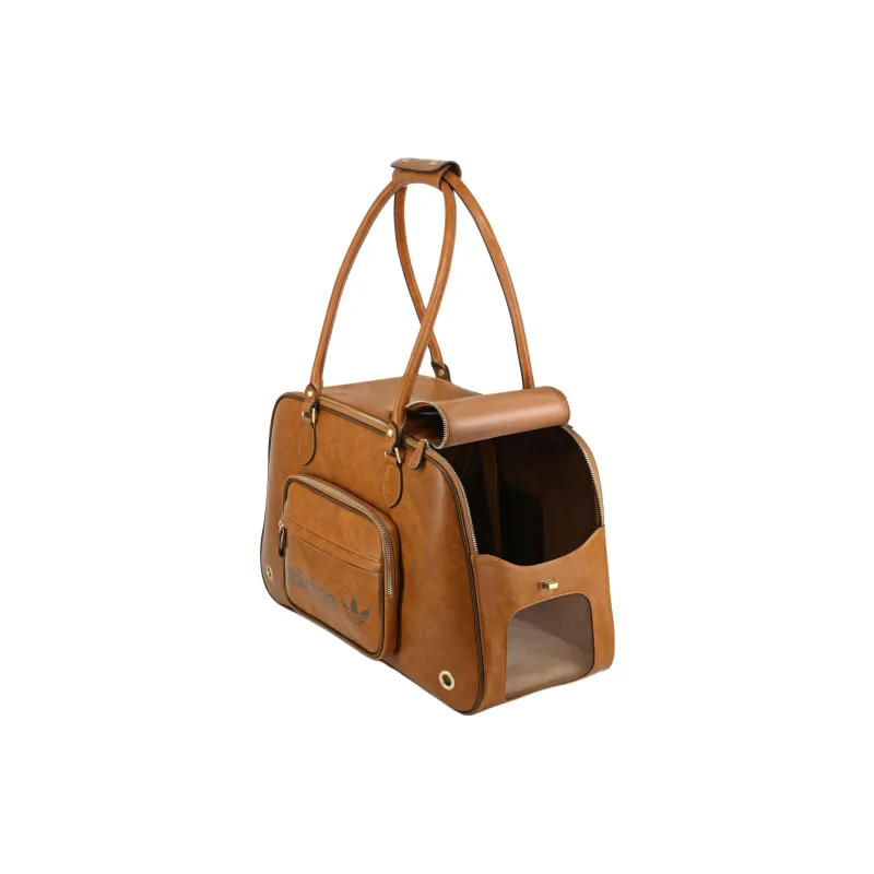 Adidas Originals PU Shoulder Bag Unisex Brown-4