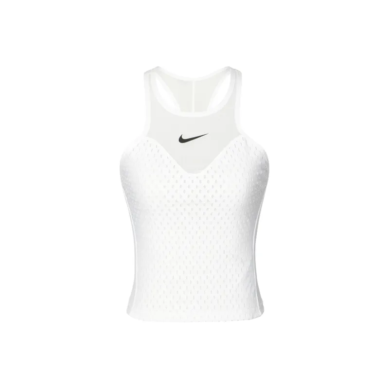 Nike Sleeveless Sports Shirts Women's White-0