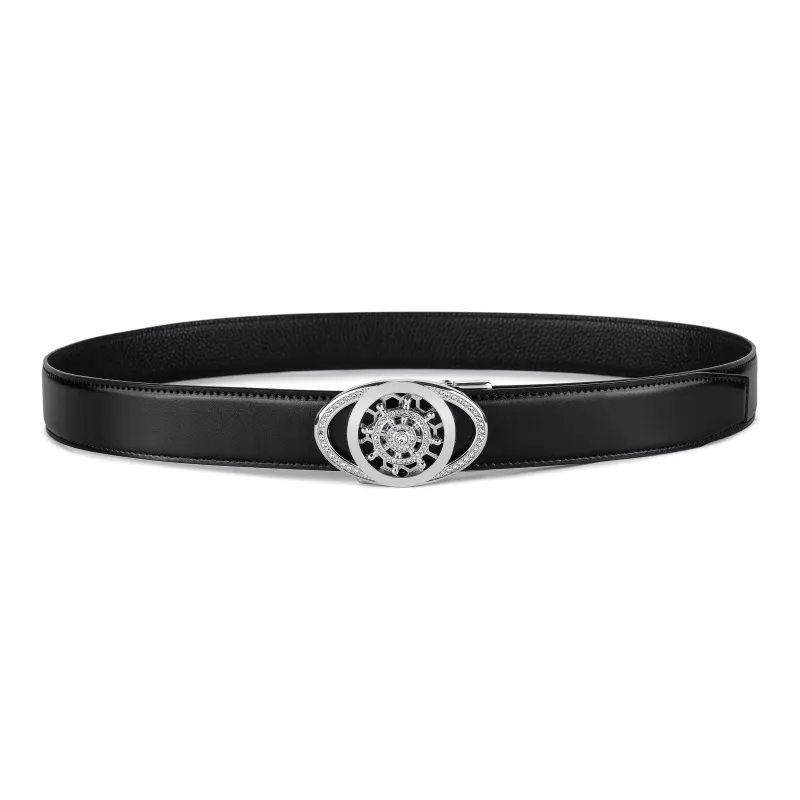 Ace Paul Cow Leather Belt Men's 3.5cm-9
