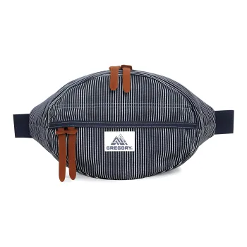 GREGORY Nylon Fanny Pack Regular Unisex Mountain Walnut Stripes