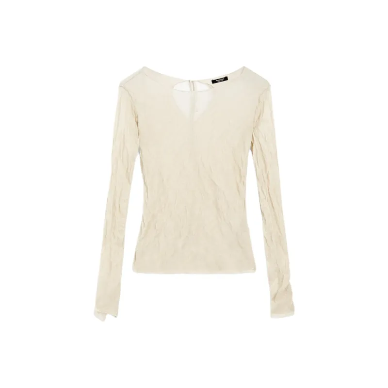 Massimo Dutti T Shirts Women's Brown-0