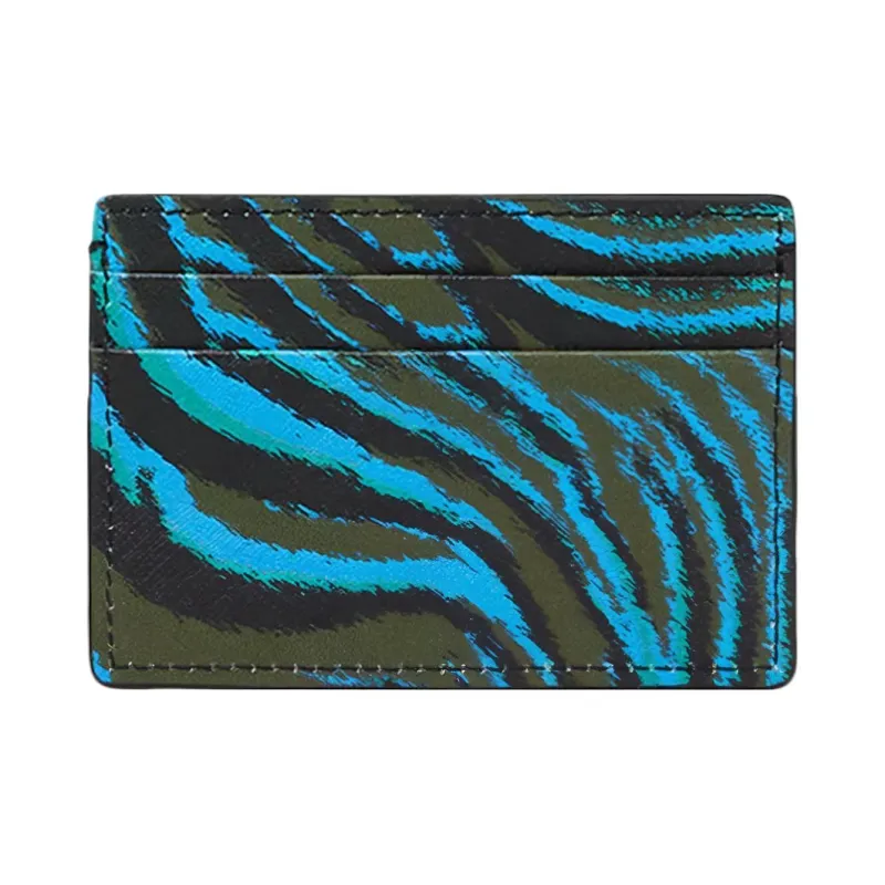 VERSACE MEDUSA BIGGIE Series Cow Leather Card Holder Men's Multicolor-1