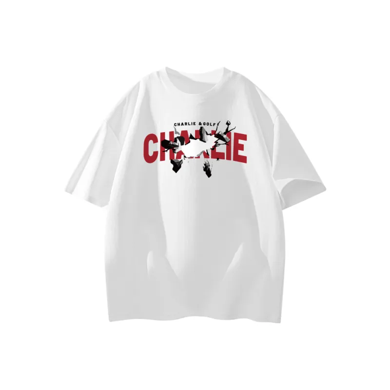 CHARLIE GOLF T Shirts Unisex-2