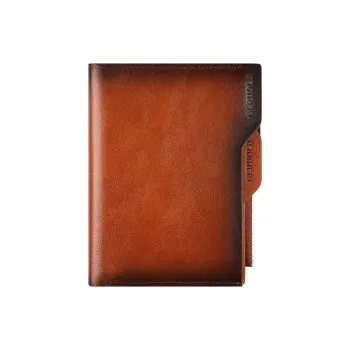 Gorora Top Grain Cow Leather Wallet, Card Holder Men's Multicolor