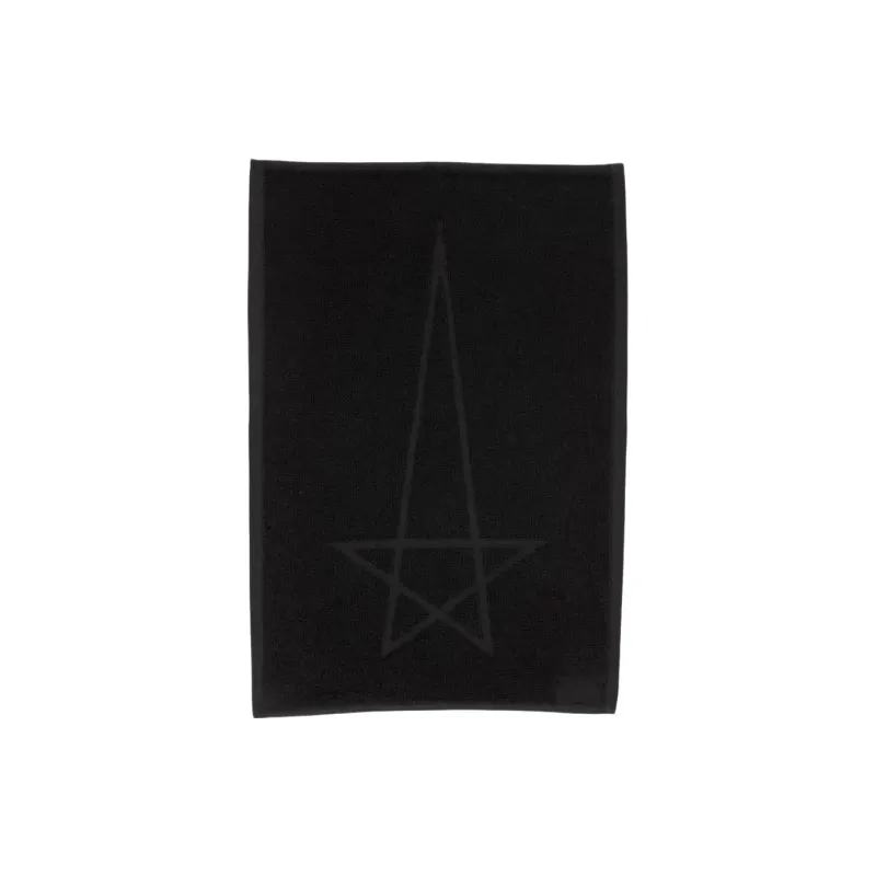 RICK OWENS/RO Towels Black 30*50cm-4