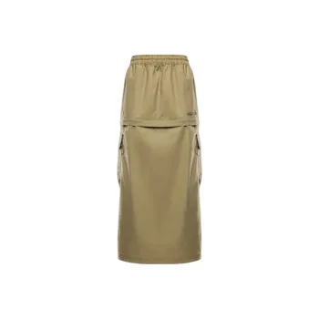 Nike Sportswear Casual Long Skirt Women's Olive