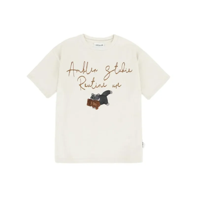 Ambler T Shirts Unisex Ivory-0