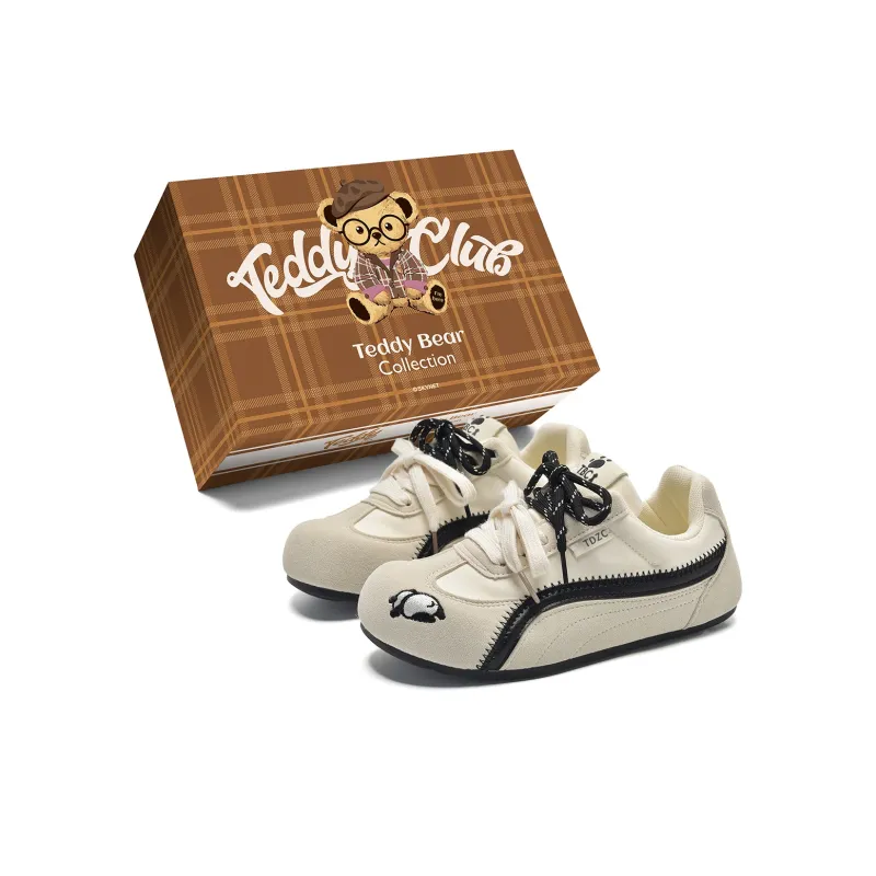 Teddy Bear Collection Slip Resistant, Balance, Lightweight Low Top Casual Shoes Women's-26