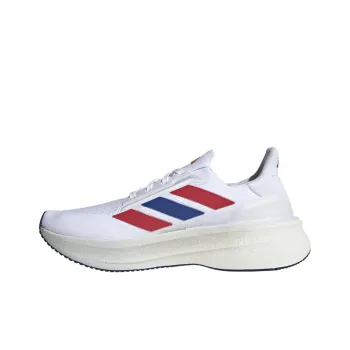 Adidas ULTRABOOST 5X Anti Slip Wear Resistant Low Top Casual Running Shoes Men's White Red