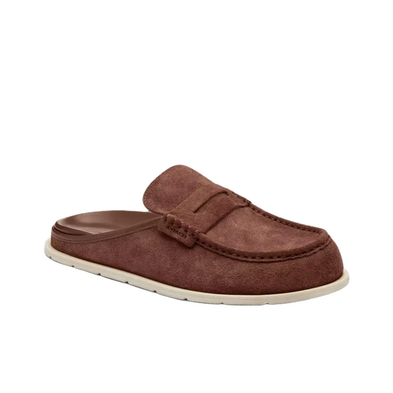 COACH Closed Toe Slippers Men's Brown-1