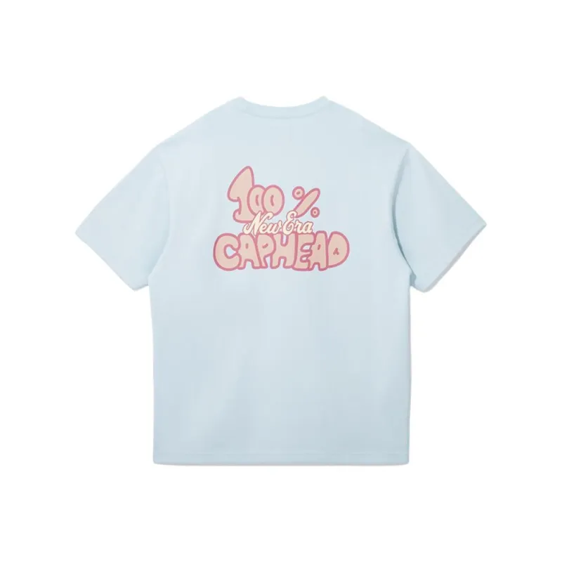 New Era T Shirts Unisex Ice Blue-0