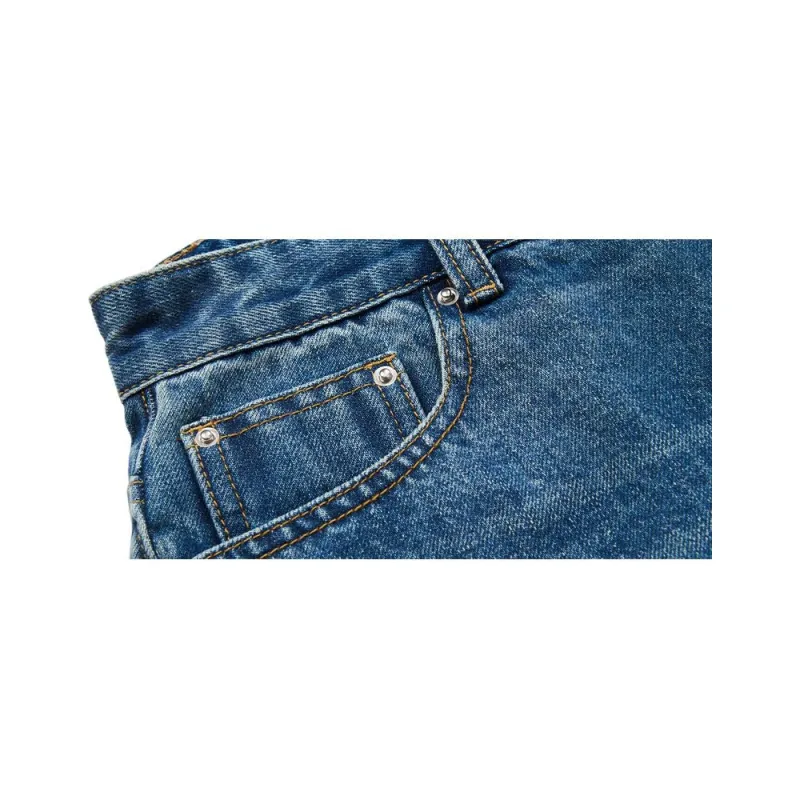 HARSH AND CRUEL Shorts Unisex Blue-9