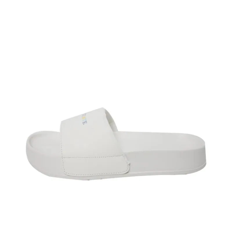 DESCENTE Icing Nars Slip Resistant Slide Slippers Unisex White-0