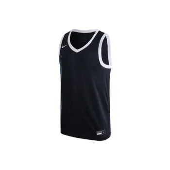 Nike DRI FIT CROSSOVER Basketball Jersey Men's Black/White/White
