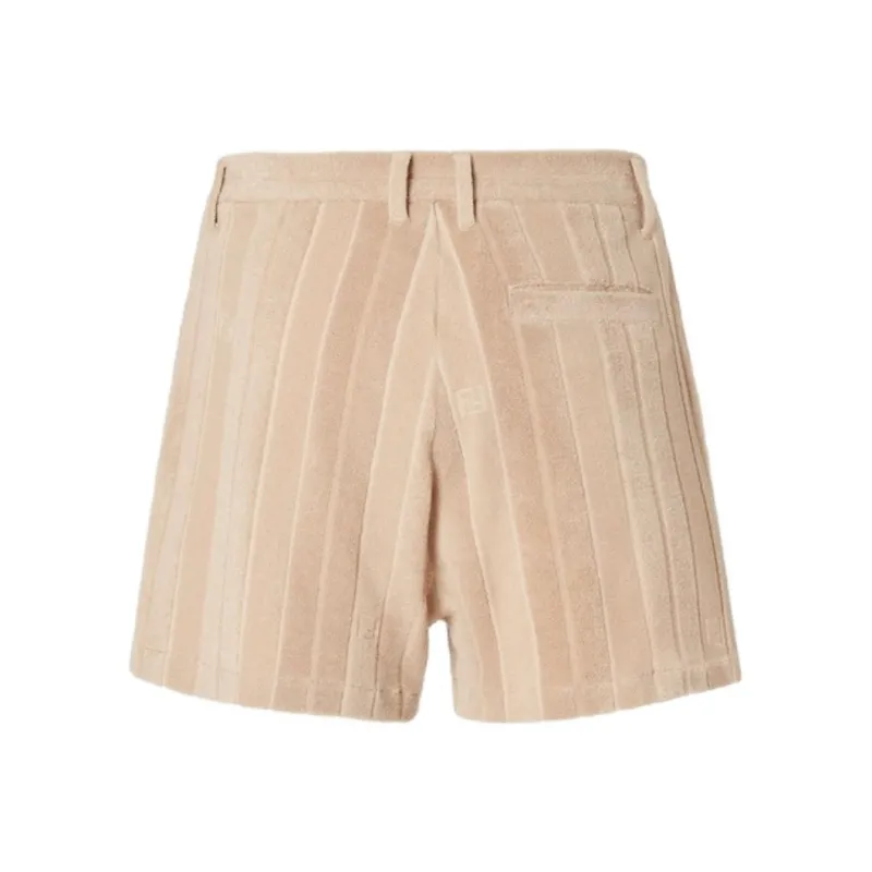 FENDI Swimming Shorts Men's Beige-1