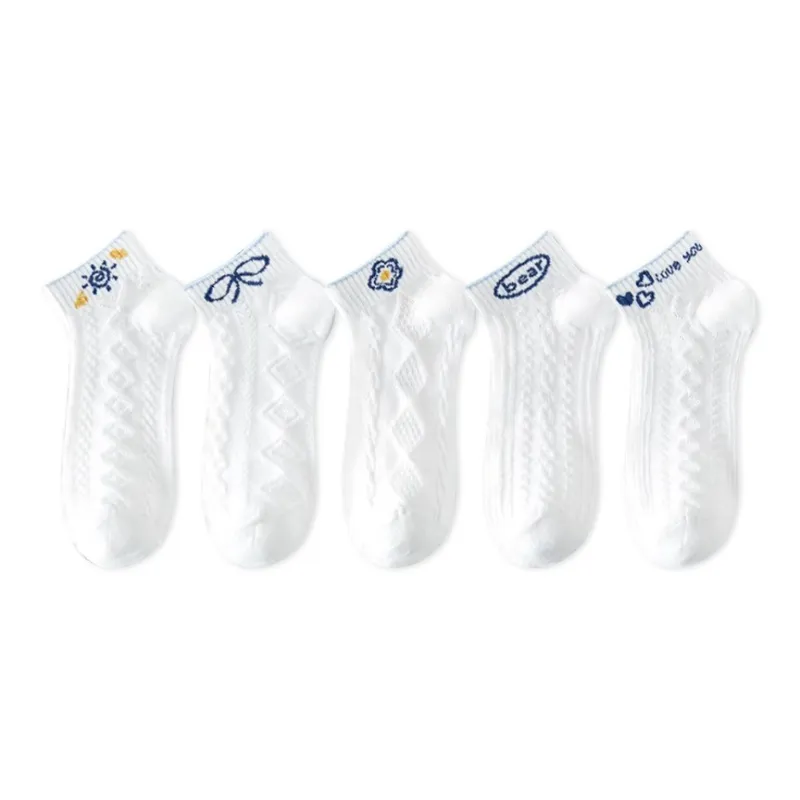 DAMOS·LOVE Ankle Socks Women's 5 Pack-0