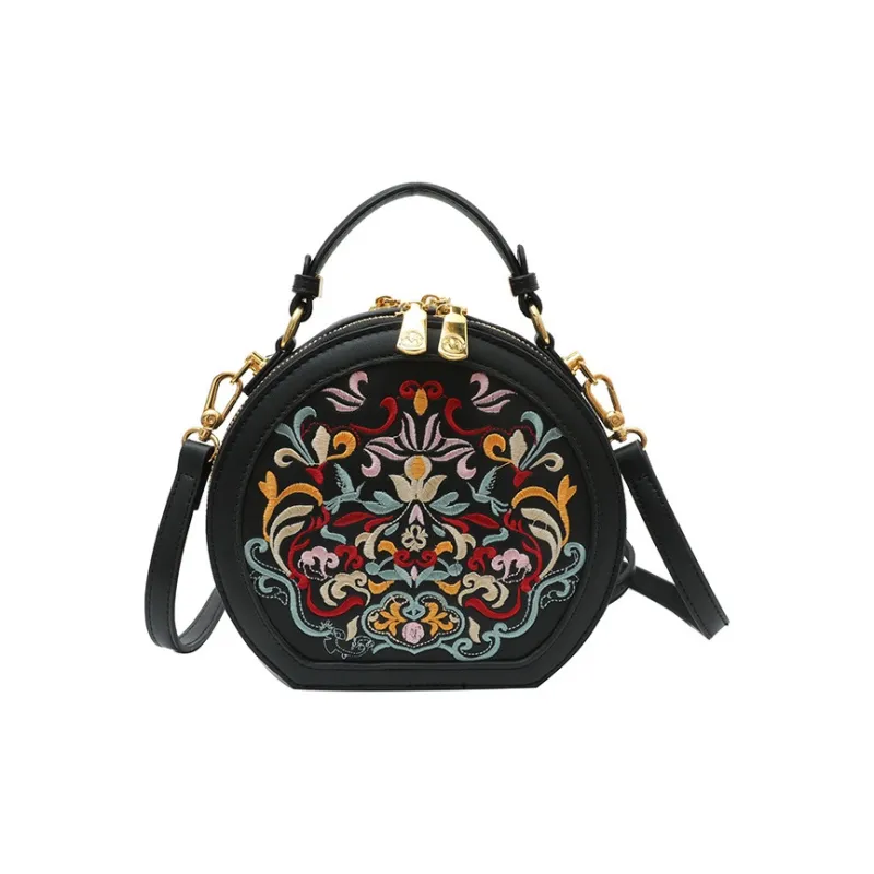 Boniu PU Crossbody One Shoulder Handbag Regular Women's Multicolor-0