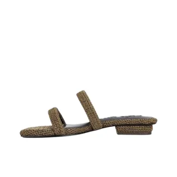 CULT GAIA Abrasion Resistant Slide Slippers Women's Green