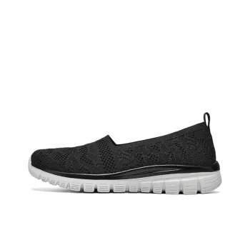 Skechers SPORT ACTIVE Low-Top Casual Shoes Women's Black