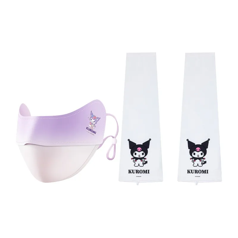 Sanrio Kuromi Polyester Sun Protection Sleeves Unisex-0