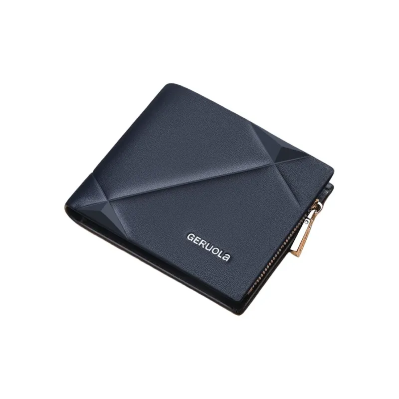 Gorora Top Grain Cow Leather Wallet Men's Multicolor-5
