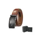 Black Lens/Gunmetal Buckle+60 Grain, Yellow Brown Strap (Box)