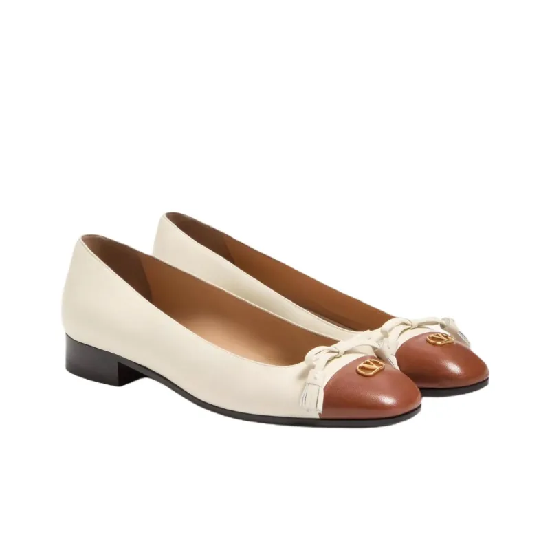 Valentino GARAVANI Valet Du Roi Casual Single Shoes Women's Beige-2