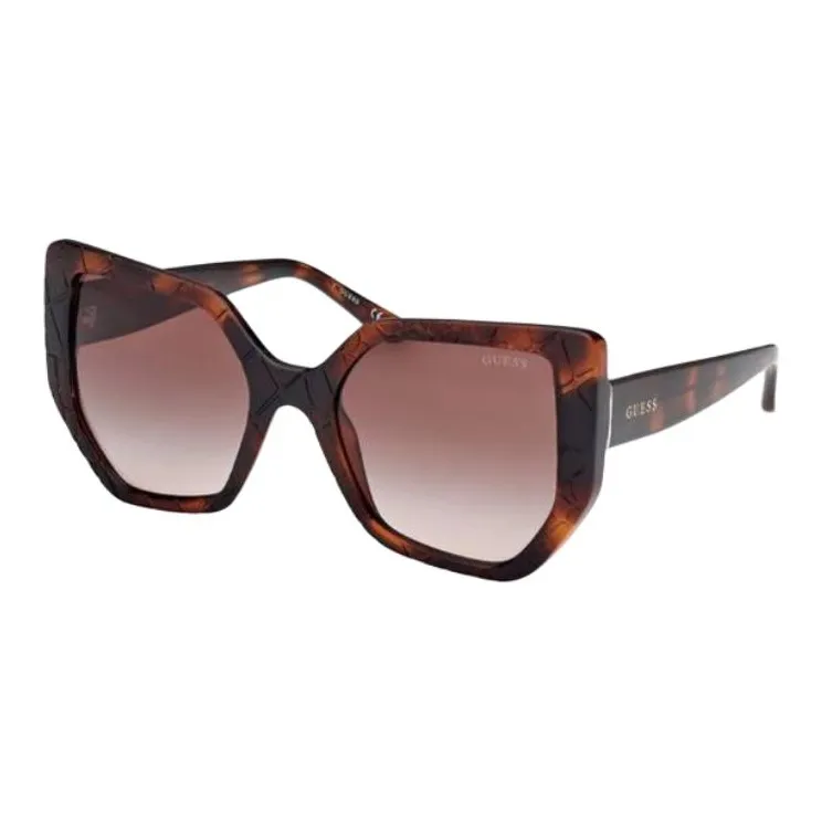 GUESS Plastic Polyamide Cat Eye Sunglasses Women's Red-0