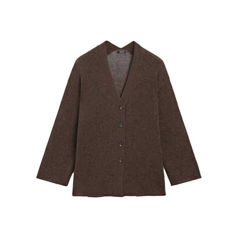 Massimo Dutti Knitwear Women's Brown-0