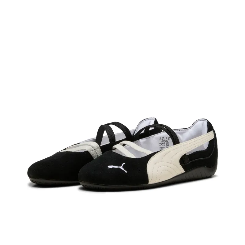 PUMA Speedcat Anti Slip Wear Resistant Low Top Casual Shoes Women's Black-2