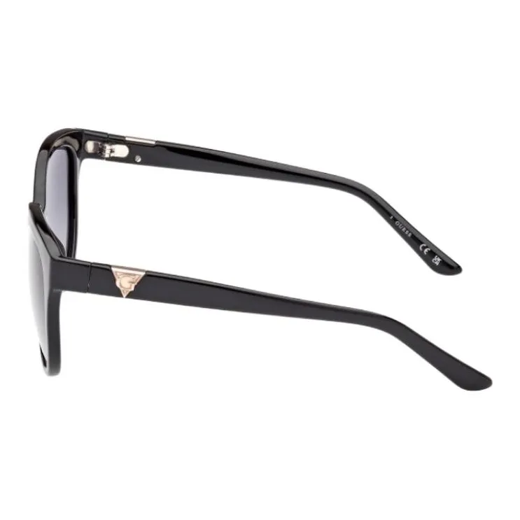 GUESS Injection Cat Eye Sunglasses Women's Black-6