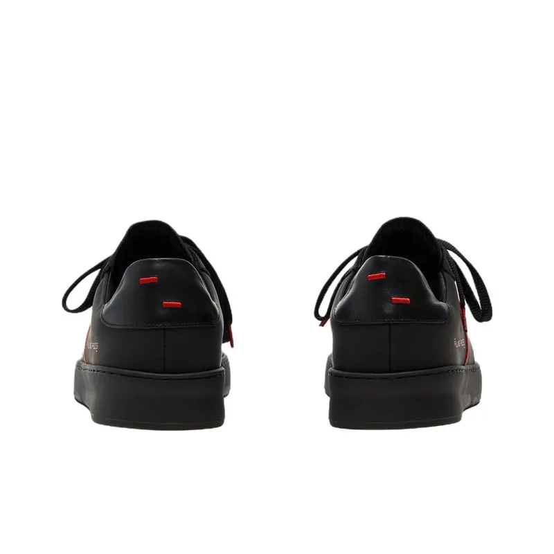 Filling Pieces Low Top Skateboard Shoes Men's Black-4
