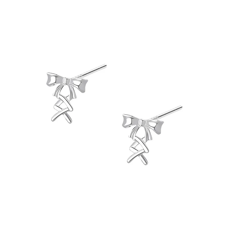 ETAHLOVE Sterling Silver 999 Fine Silver Stud Earrings Women's-20