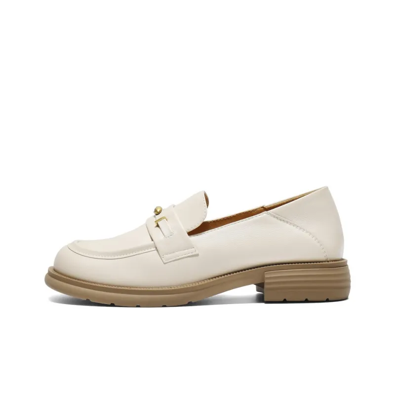 BELLE Loafers Women's Black/Beige-4