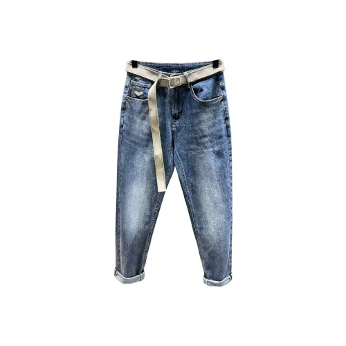 FOREST LIBRARY Jeans Unisex Blue