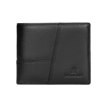 MEXICAN Cow Leather Card Holder, Wallet Regular Men's Black