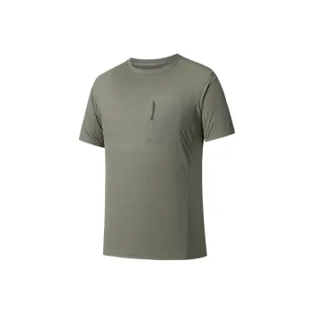 Anta T Shirt Men's Slim Emerald Green