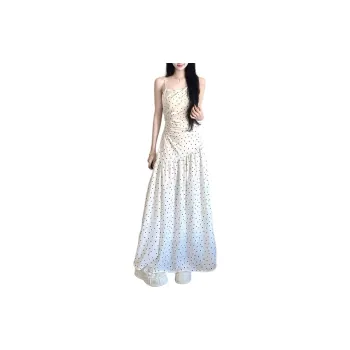 HELEH Slip Dresses Women's White