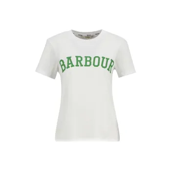 BARBOUR Regular T Shirt Women's White