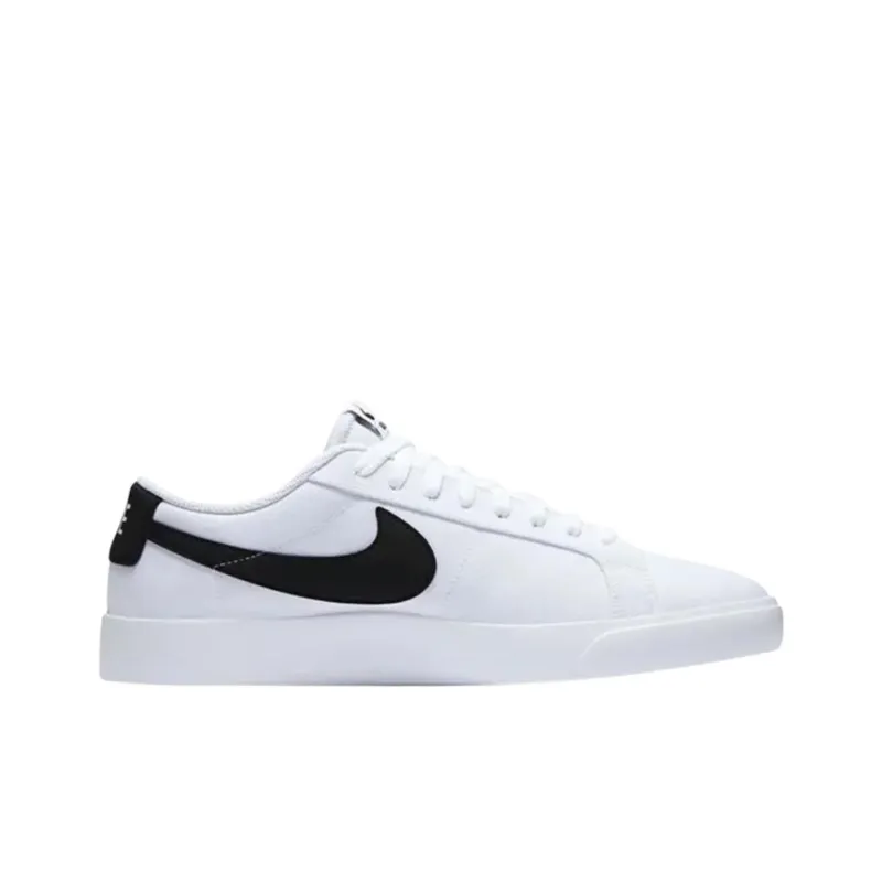Nike SB Blazer Wear resistant And Lightweight Low Top Skateboard Shoes Men's White-1