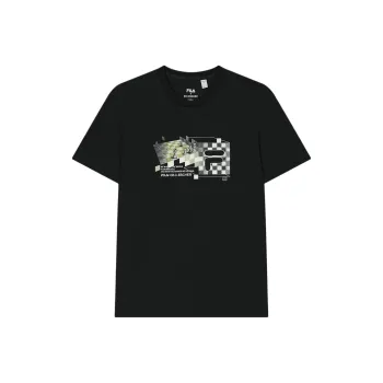 FILA x M.C.ESCHER T Shirt Men's Black