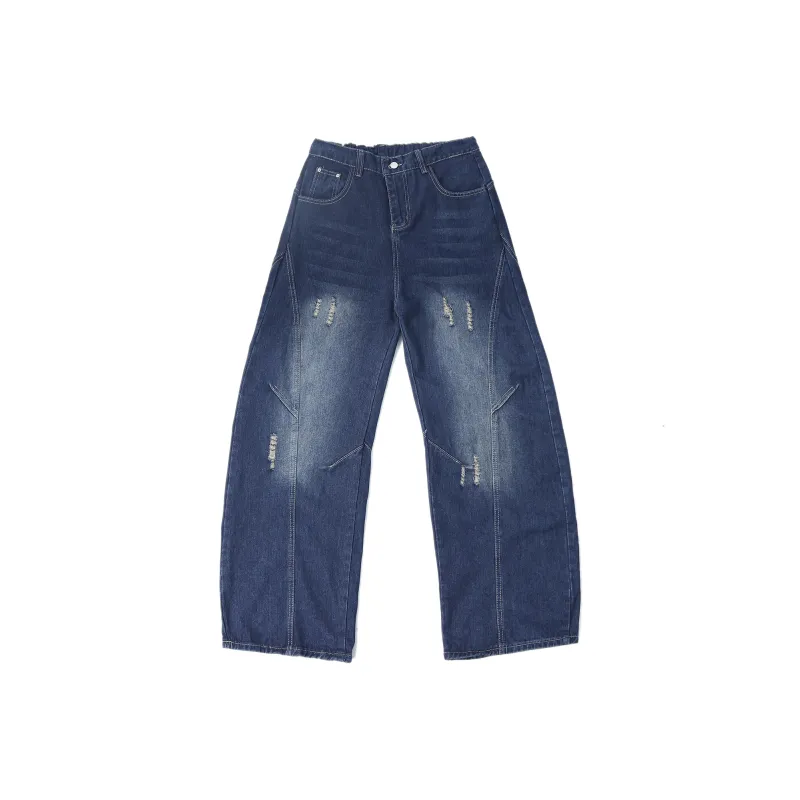 QOTRIOCK Jeans Unisex-5