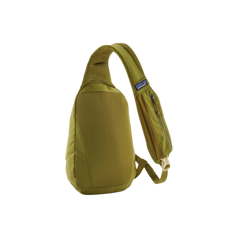 Patagonia Recycled Polyester Sling Bag Unisex Grass Green-1