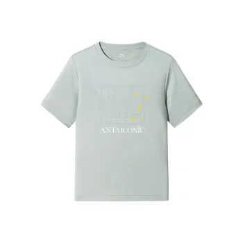 Anta Life Collection T Shirt Women's Refreshing Blue
