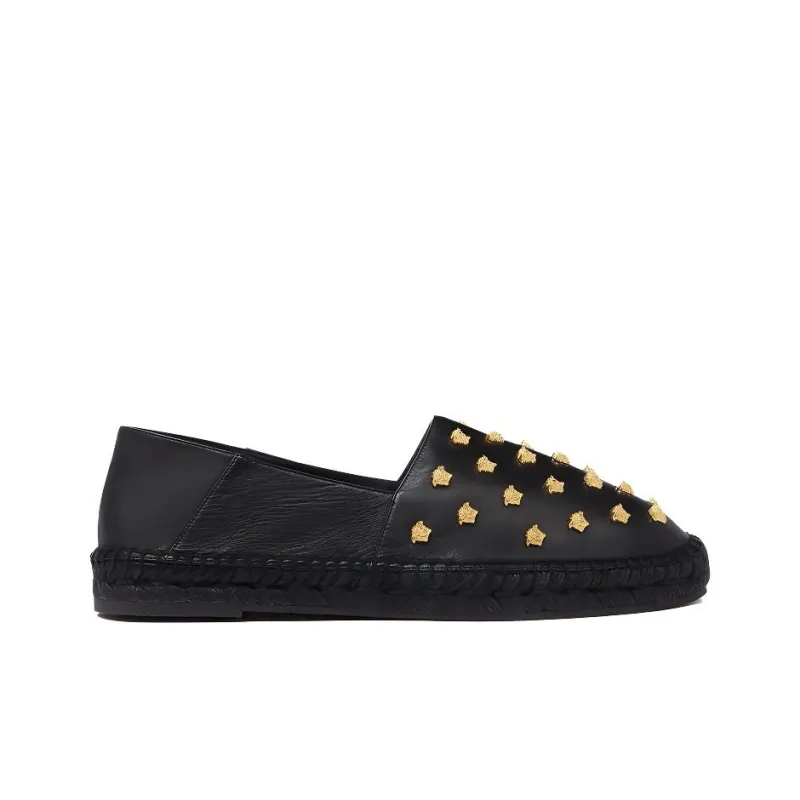VERSACE Espadrilles Men's Black-1