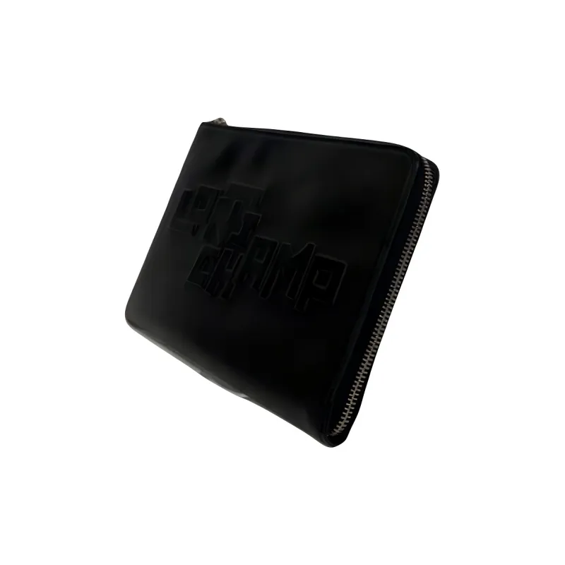 LONGCHAMP Leather Clutch Unisex Black-1