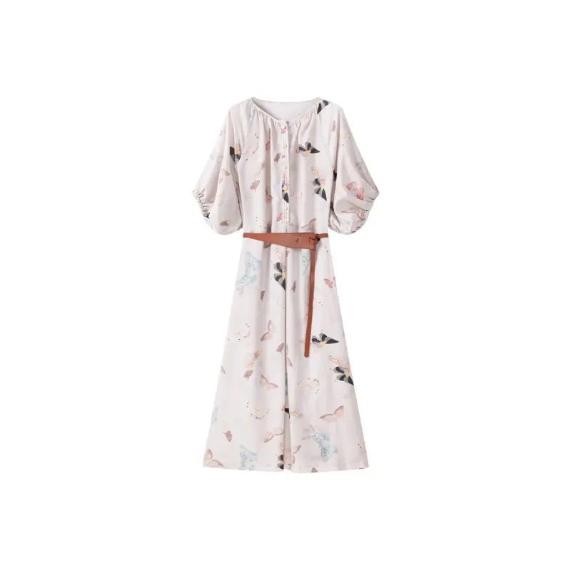 Udon House Short Sleeved Dress Women's-0