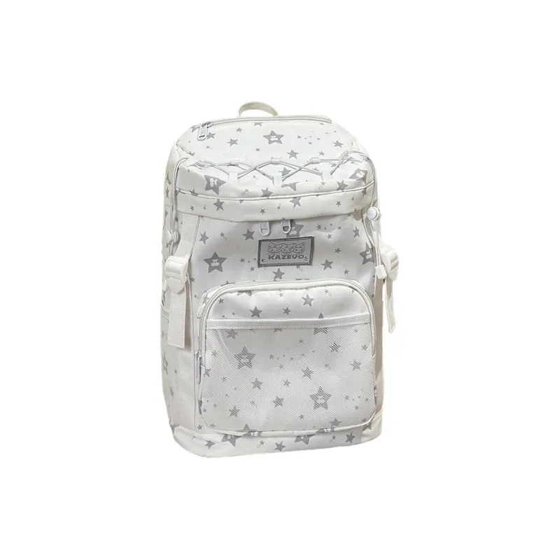 DCLOUD Nylon Backpack Women's Pink/White/Black-5