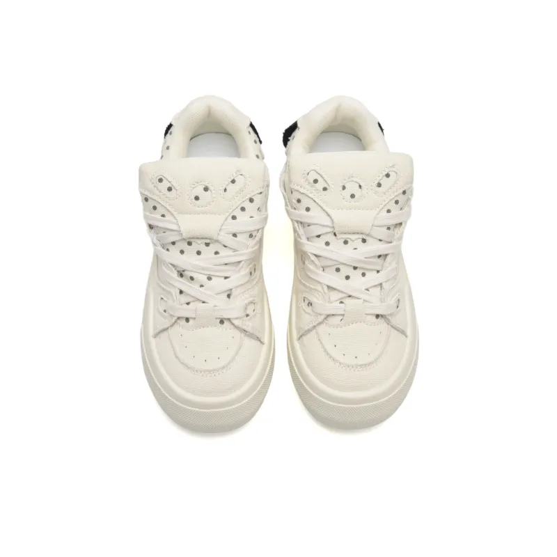 Z.SUO Skateboard Shoes Women's Low Top Gray-3