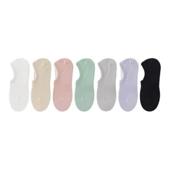 Thirteen day Season No Show Socks Women's 7 Pack